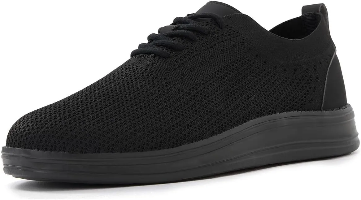 Men's Fashion Dress Sneakers Casual Walking Shoes Business Oxfords Comfortable Breathable Lightweight Tennis Zapatos para Hombre
