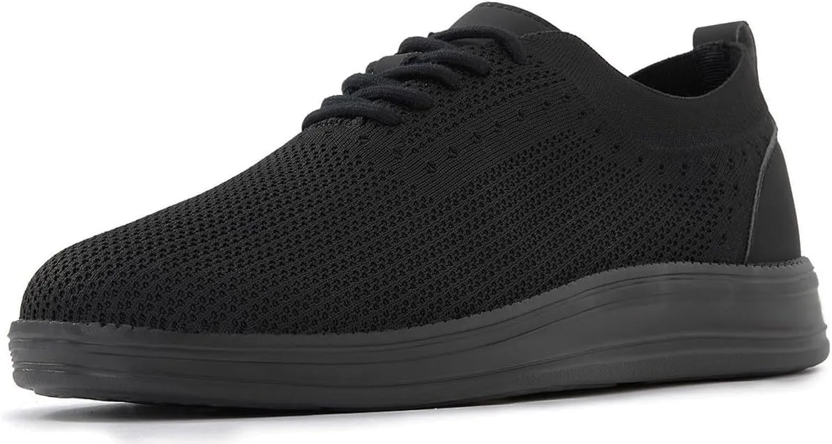 Men's Fashion Dress Sneakers Casual Walking Shoes Business Oxfords Comfortable Breathable Lightweight Tennis Zapatos para Hombre