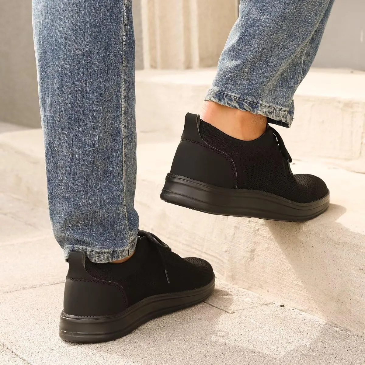 Men's Fashion Dress Sneakers Casual Walking Shoes Business Oxfords Comfortable Breathable Lightweight Tennis Zapatos para Hombre