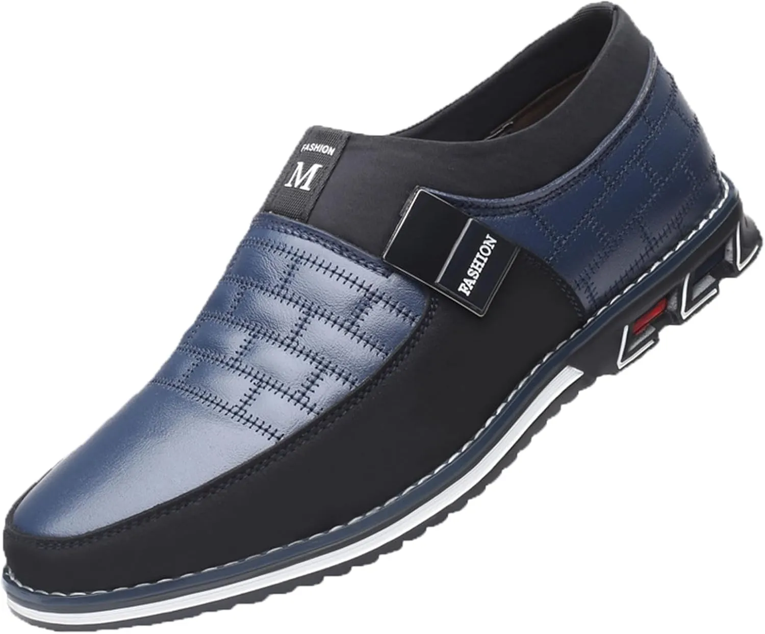 Men??s Oxford Derby Orthopedic Leather Shoes Formal Business Dress Sneakers Casual Walking Driving Slip-on Penny Loafers