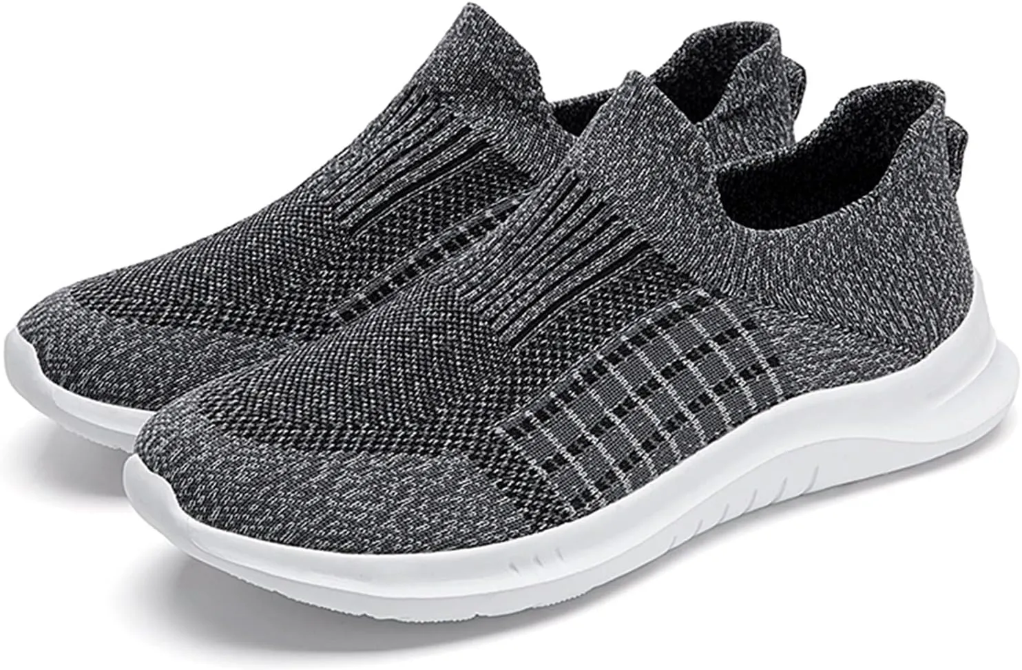 Men's Running Shoes Mens Walking Shoes Mens Work Shoes Men's Athletic Shoe Flat Bottom Lightweight Slip on Walking Shoe