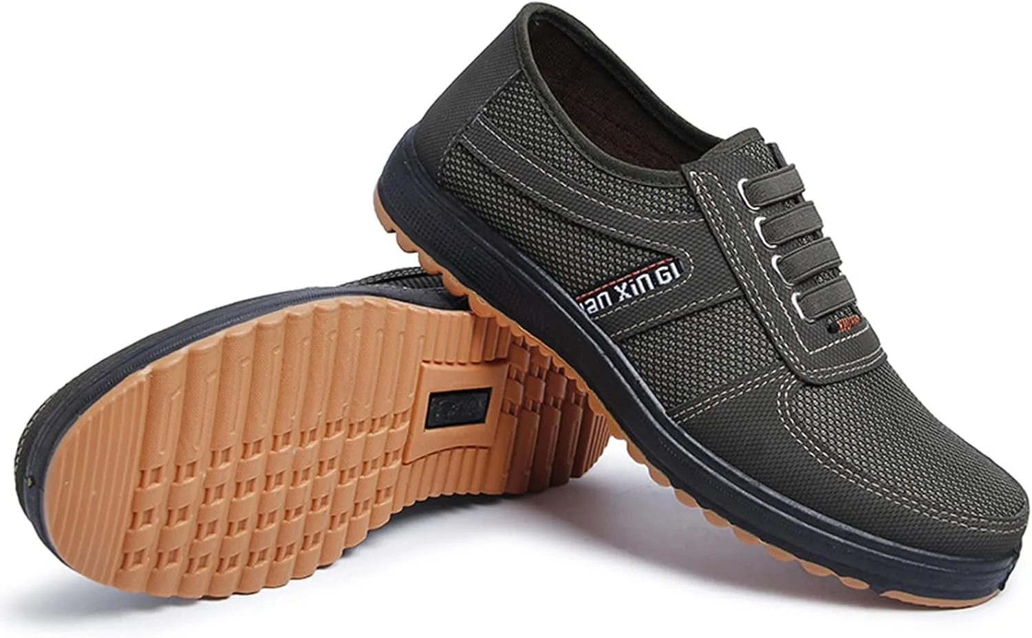 Mens Walking Shoes Mens Slip on Shoes Sneaker for Men Tennis Shoe for Men Mesh Breathable Sneaker