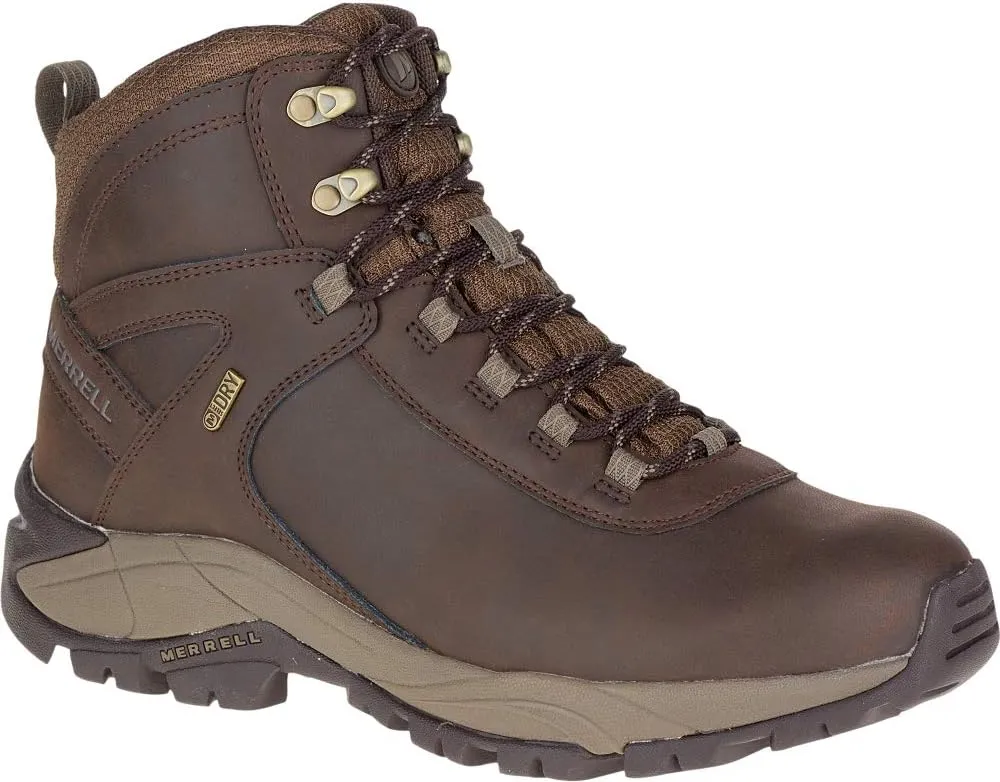 Merrell Men's Shoes Vego Mid Leather Waterproof J311539C Espresso Size 8.5