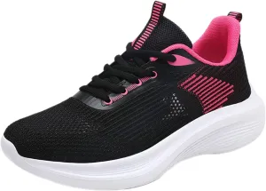 SBGMoSJ Sneakers for Women Wide Width Black Comfy Fall Shoes for Women 2023 Nursing Shoes Women Comfortable Wide Womens Fashion Sneakers Size 10.5 Slip On Walking Shoes Women Comfort
