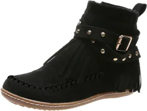 SBGMoSJ White Booties Women Ankle Boots Wide Width Brown Suede Ankle Boots Women Black Dress Booties for Women Low Heel Leather Ankle Booties for Women Low Heel Western Booties for Women Leather