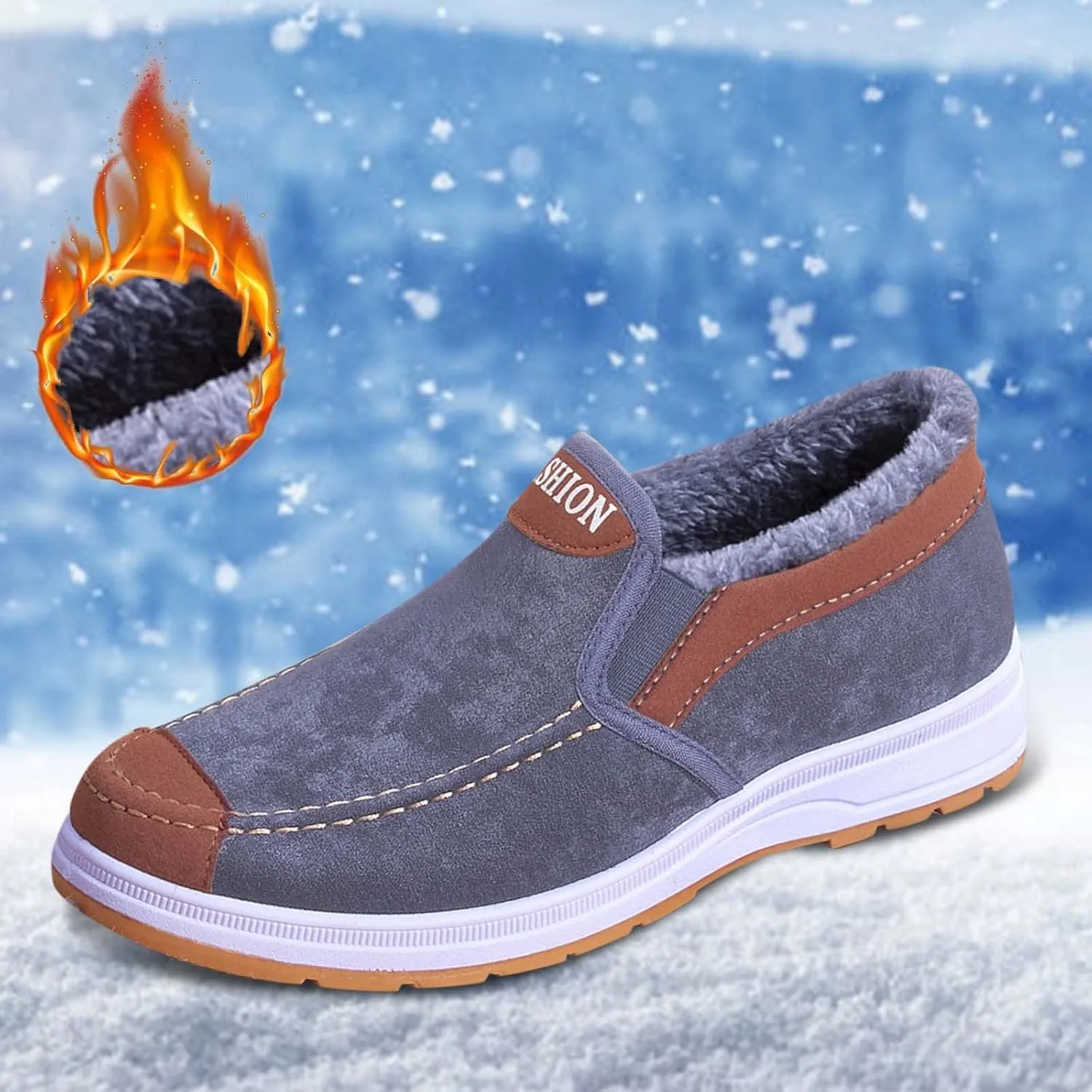 Slip on Waterproof Snow Boot Women Womens Boots Winter 2023 Womens Slip on Winter Boots Size 11 Snowshoeing Boots Women Botas De Nieves Calidad Para Mujer Impermeables