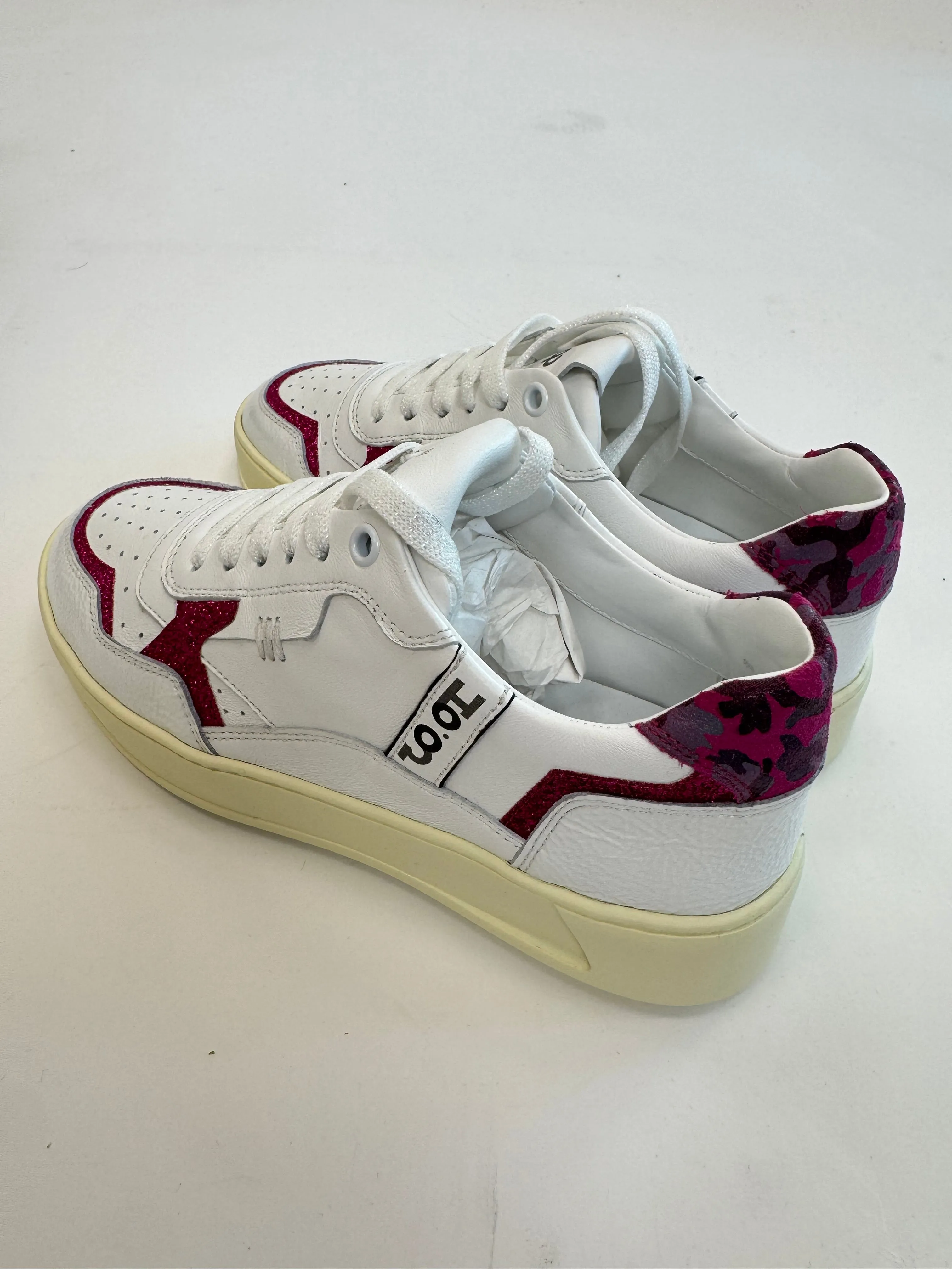 Sneaker Ho'op White Fucsia