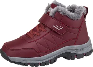 Snow Boots Men Warm Lined Footwear Waterproof Outdoor Lightweight Winter Boots Non-Slip Cold Weather Shoes Hiking Boot Trekking Boots