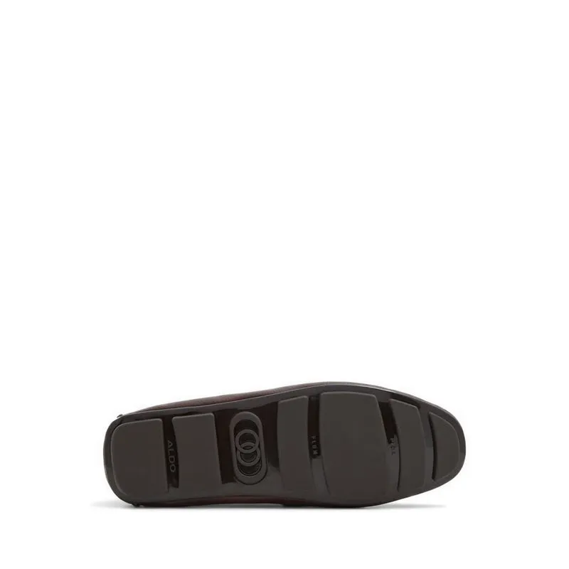 Squire Men Slip On Driving Shoe - Dark Brown