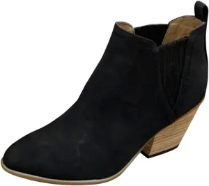 Tan Booties Women's Black Boots Boots for Walking All Day Women Lined Womens Boots Ankle Boots for Women with Heel Open toe Ankle Boots Black Wedge Heel Booties Casual Shoes for Women