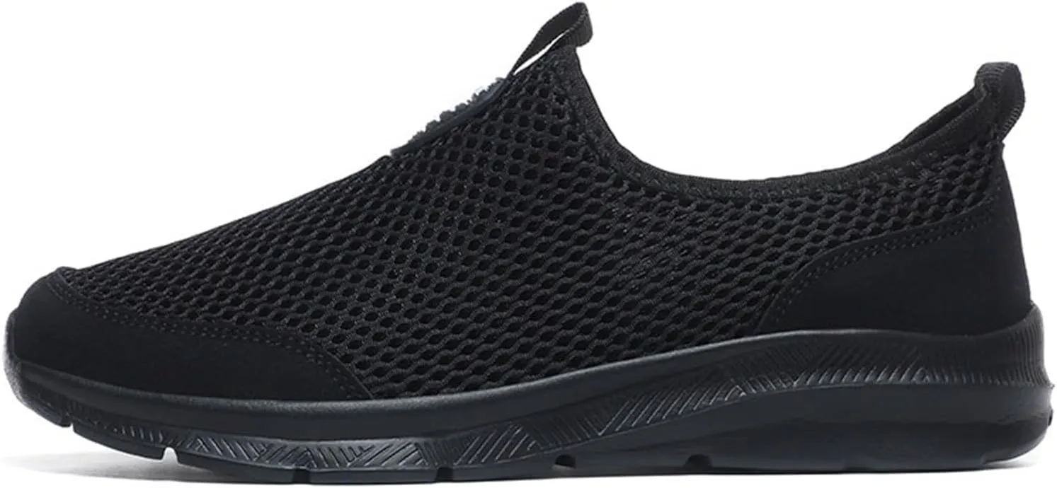 Tennis Running for Men Non Slip Mens Slip On Walking Shoes Lightweight Sneakers Breathable Tennis Shoes Casual Work Shoes