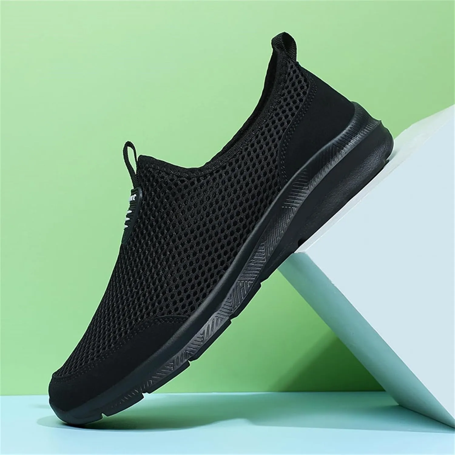 Tennis Running for Men Non Slip Mens Slip On Walking Shoes Lightweight Sneakers Breathable Tennis Shoes Casual Work Shoes