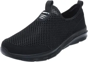 Tennis Running for Men Non Slip Mens Slip On Walking Shoes Lightweight Sneakers Breathable Tennis Shoes Casual Work Shoes