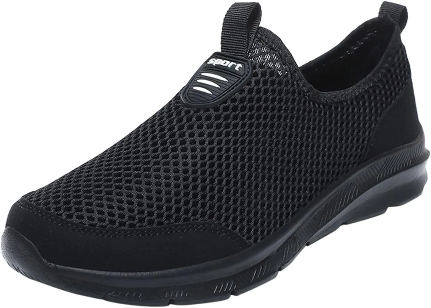 Tennis Running for Men Non Slip Mens Slip On Walking Shoes Lightweight Sneakers Breathable Tennis Shoes Casual Work Shoes