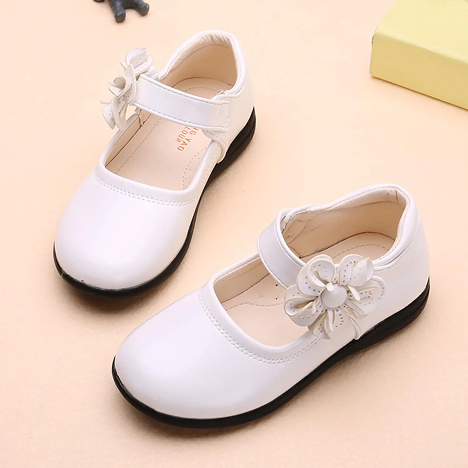 Toddler Girl Running Shoes Dance Single Shoes Children Kid Soft Baby Shoes Flower Girls Leather Baby Shoes 12 24 Month Shoes