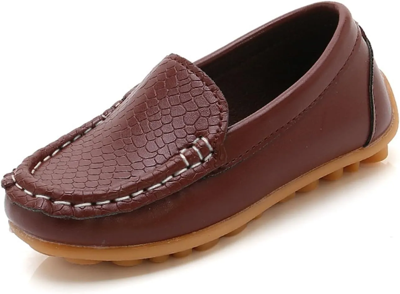 Toddler Little Kid Boys Girls Soft Slip On Loafers Dress Flat Shoes Boat Shoes Casual Shoes Slip on Shoes for Girls