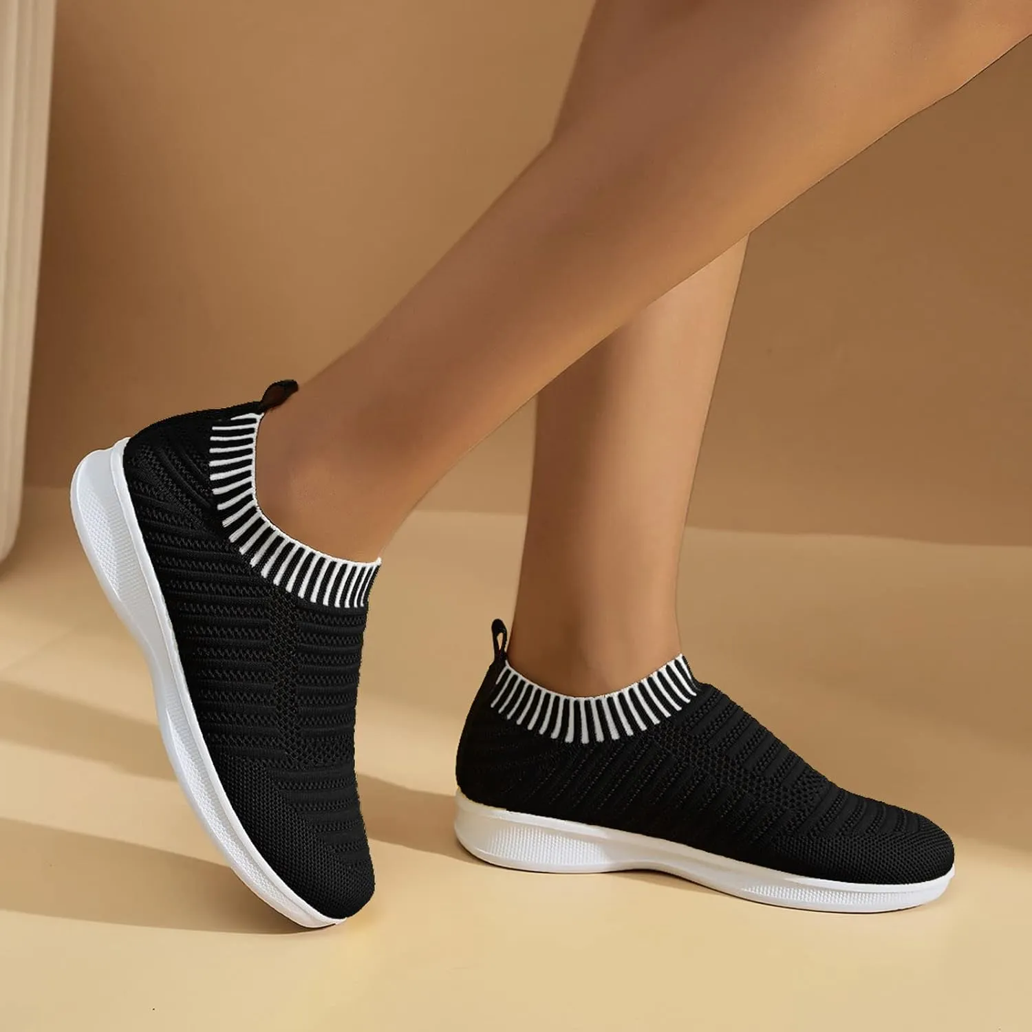 Walking Shoes Women Wide Toe Box Zapatos De Mujer De Vestir Comodos Bajitos Womens Slip On Shoes Size 7 Wide Casual Sneakers for Women Wide Women Walking Shoes Wide Width Size 11 Arch Support