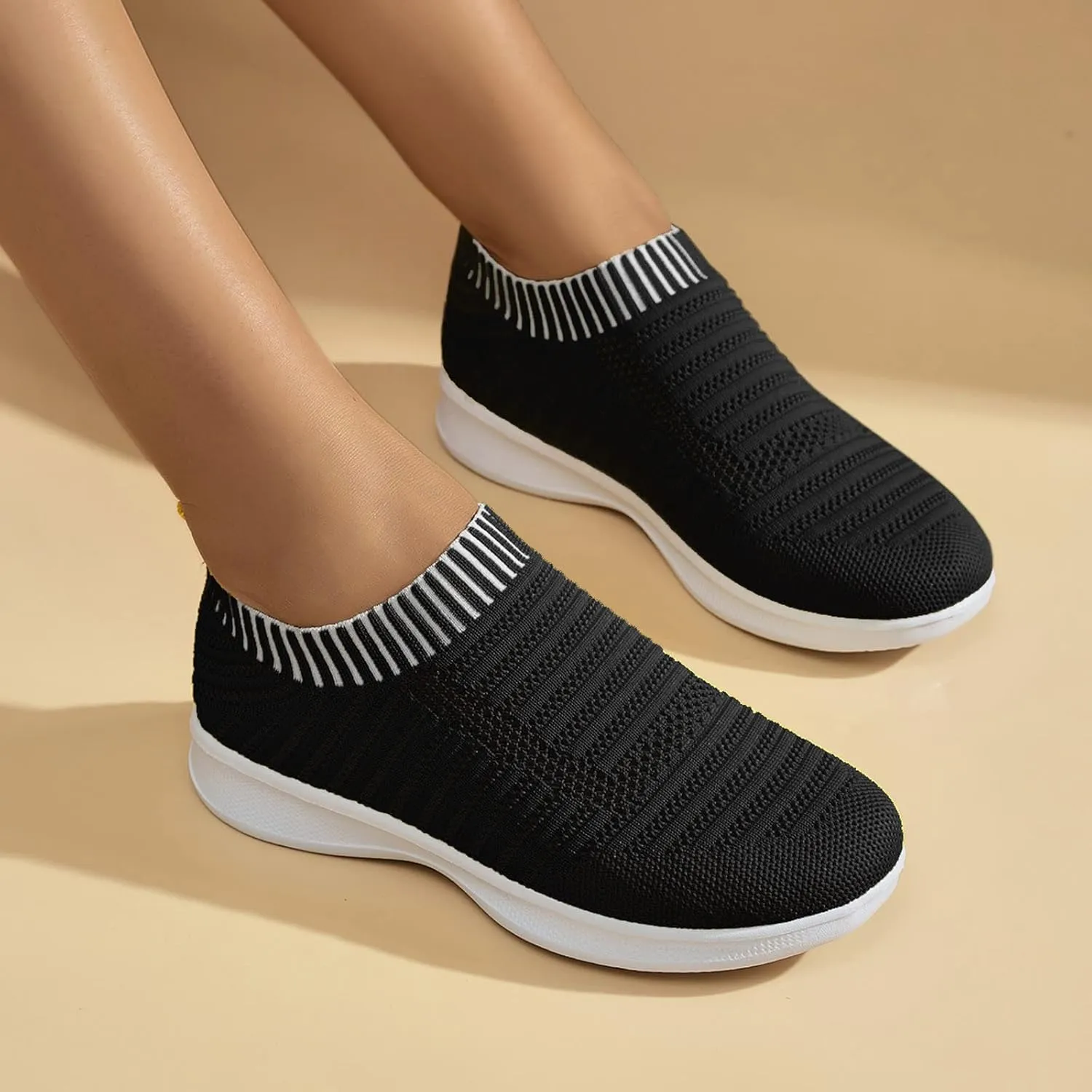 Walking Shoes Women Wide Toe Box Zapatos De Mujer De Vestir Comodos Bajitos Womens Slip On Shoes Size 7 Wide Casual Sneakers for Women Wide Women Walking Shoes Wide Width Size 11 Arch Support