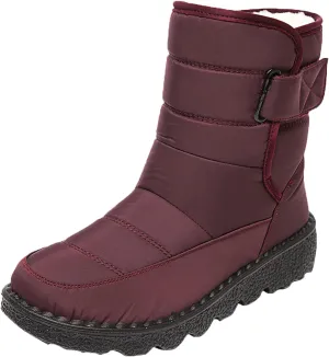 Winter Boots for Teens Waterproof Snow Boots Platform Short Rain Boots Comfortable Lightweight Hiking Boot Work Boots for Men