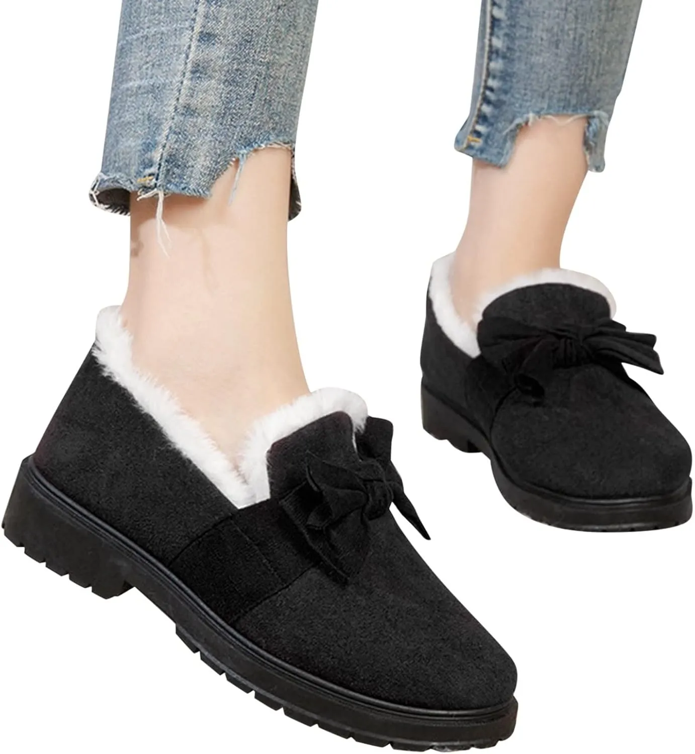 Winter Boots for Women Waterproof Wide Calf Adult Snow Boots Women Size 9 Wide Womens Snow Boots Wide Sizes Winter Boots for Women High Heels Botas Para Frio De Mujer De Trabajo