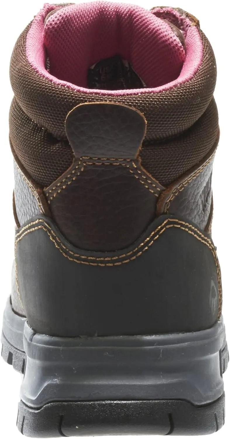 Wolverine Women's Piper Waterproof Composite Toe 6in Construction Boot