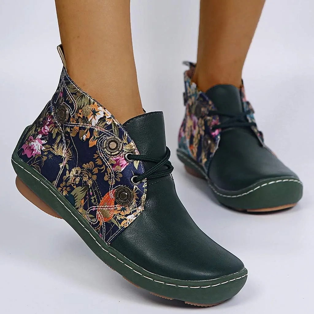 Women Boots Ankle WomenS Boots Boots for Walking All Day Women Womens Navy Boots Womens Ankle Boots No Heel Leather Ankle Booties Flat