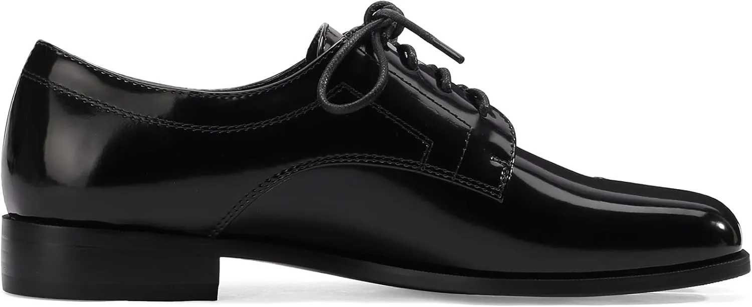 Women Neutral Oxford Shoes Lace-up Handmade Derby Faux Leather Flats Solid Ladies Shoes with Tabi Split Toe