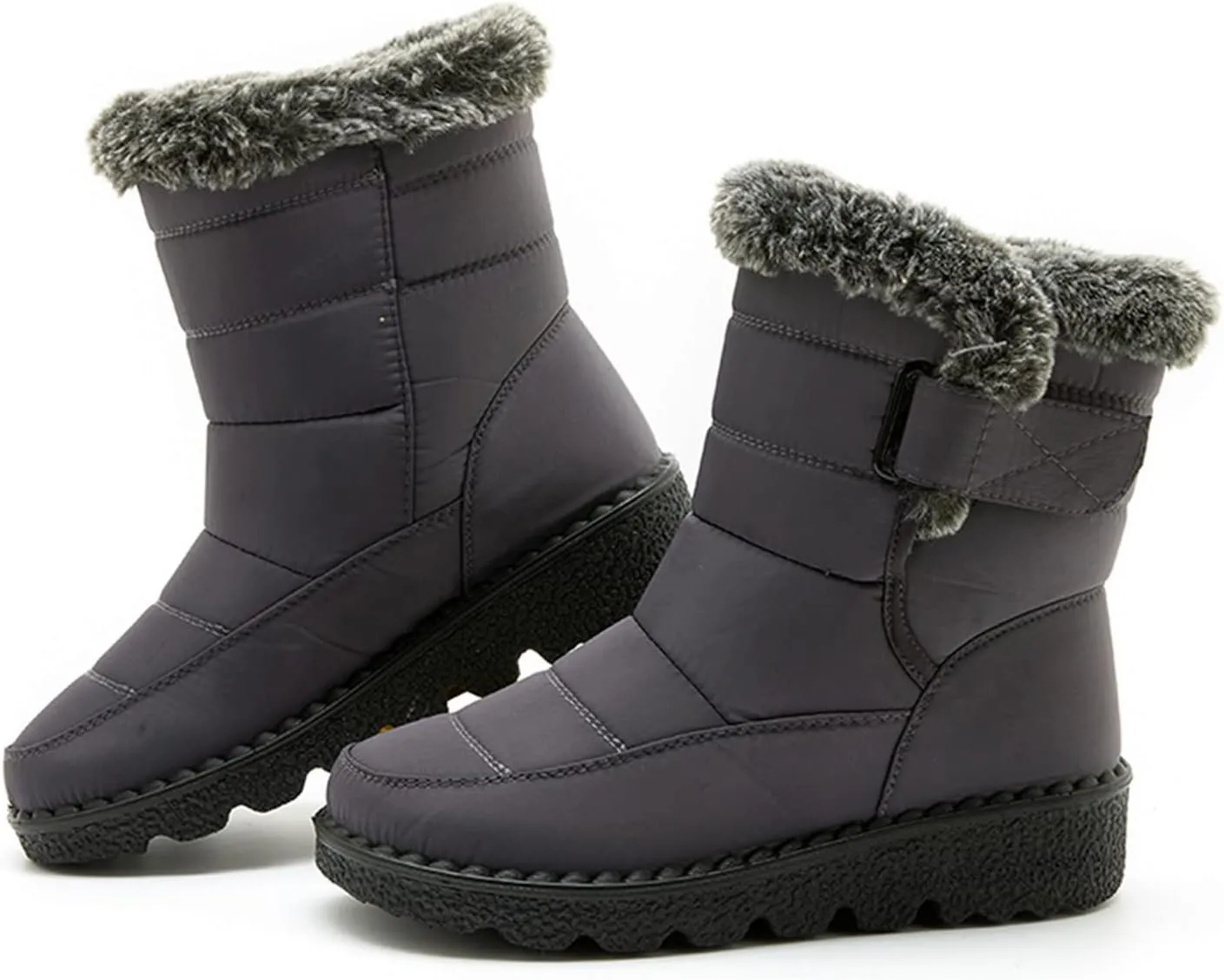 Women Snow Boots Winter Shoes 7w Womens Winter Boots Size 12 Wide Calf Womens Snow Boots Wide Leg Winter Boots Women Size 11w Womens Warm Winter Boots Wide