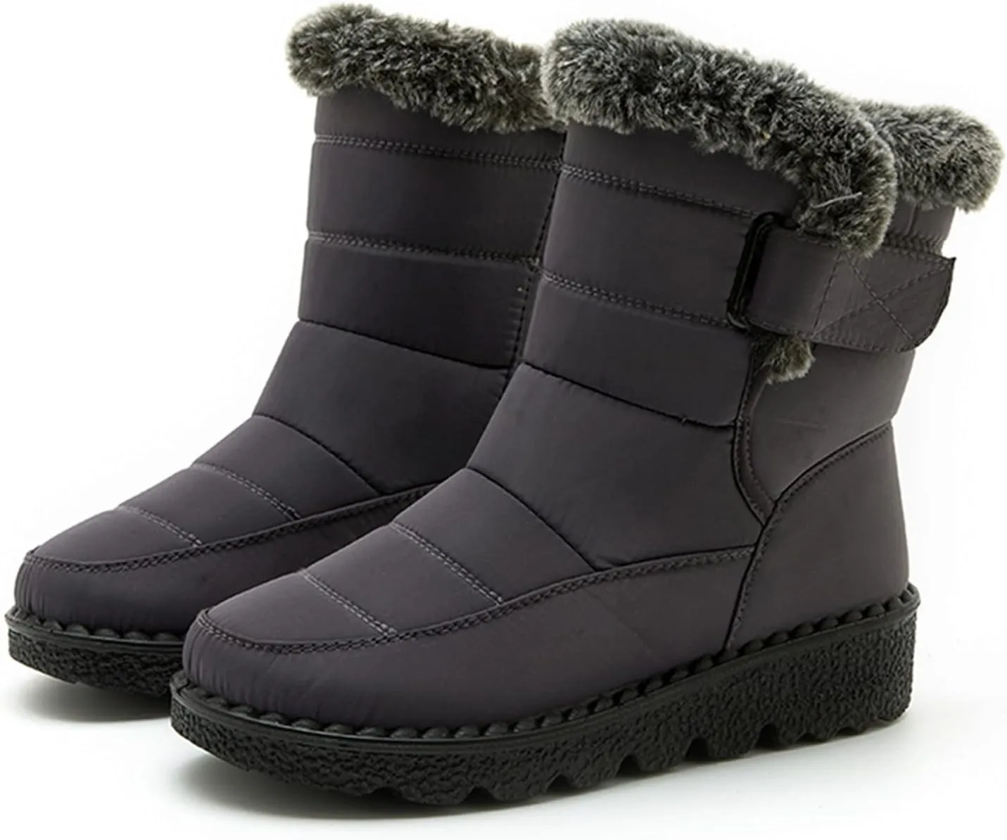 Women Snow Boots Winter Shoes 7w Womens Winter Boots Size 12 Wide Calf Womens Snow Boots Wide Leg Winter Boots Women Size 11w Womens Warm Winter Boots Wide
