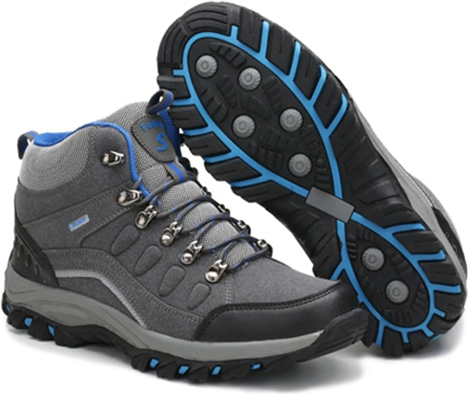 Womens Boots Ankle Boots for Women Fashion Hundred Women's Warm Padded Cold Outdoor Mountaineering Hiking Snow Boots