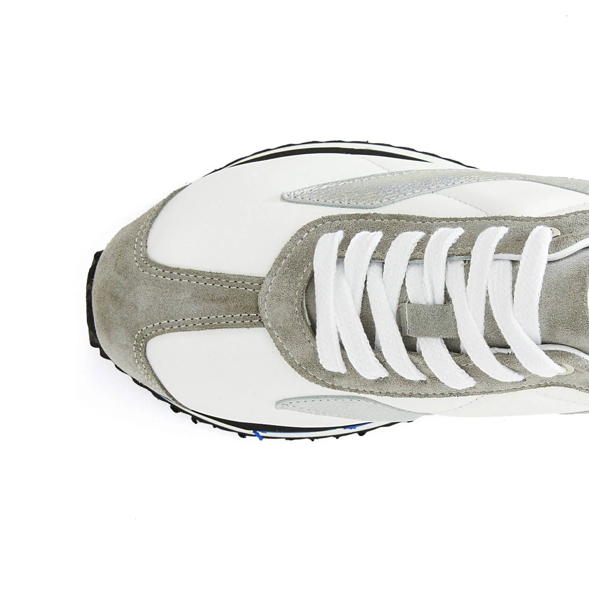 Women's Calf Leather Handmade Sneakers W5006