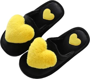 Womens Fuzzy Fluffy Cozy Warm Super Soft Slippers - Winter Indoor Plush Slippers for Men & Women - Anime Christmas Snow Globes Gifts 2023