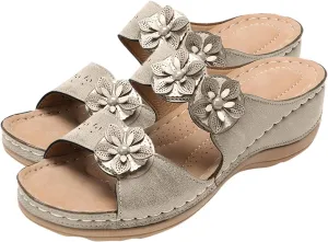 Womens Sandals Dressy, Womens Sandals Orthopedic Open Toe Sandals Retro Anti Slip Comfy Breathable Shoes