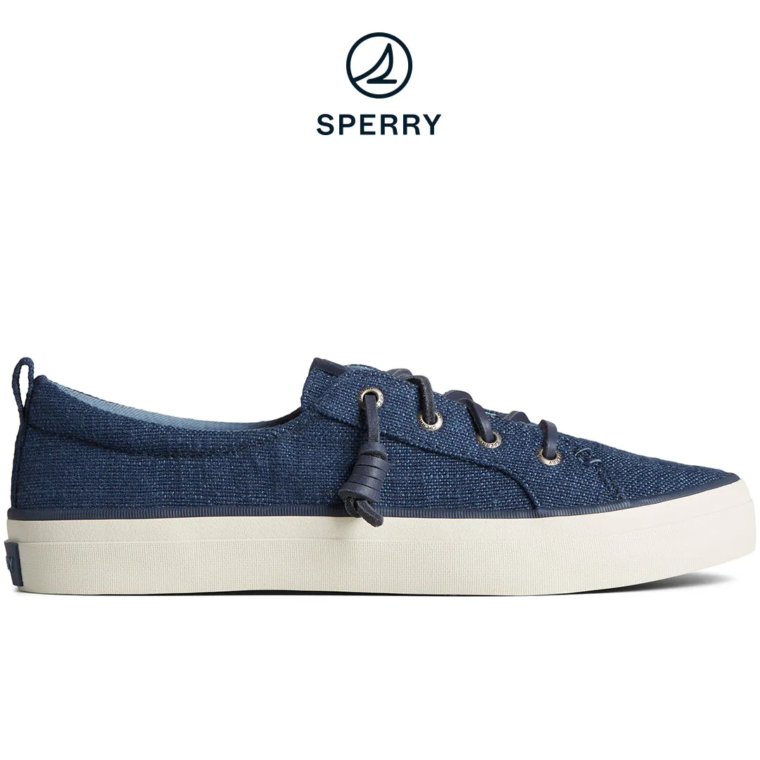 Women's SeaCycled™ Crest Vibe Baja Sneakers - Blue (STS88910)