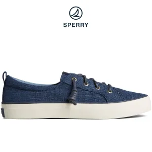 Women's SeaCycled™ Crest Vibe Baja Sneakers - Blue (STS88910)
