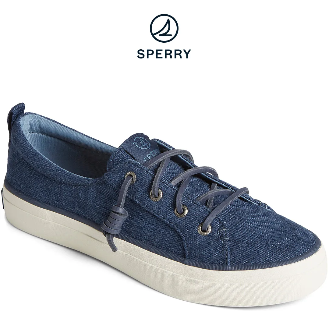 Women's SeaCycled™ Crest Vibe Baja Sneakers - Blue (STS88910)