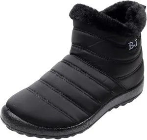 Womens Snow Boots Waterproof Wide Calf Non Slip Winter Boots Woman Women's Snow Boot Zapatos De Mujer Impermeabilas Y Termica Para La Nieve Botas De Invierno Impermeables Para Mujer