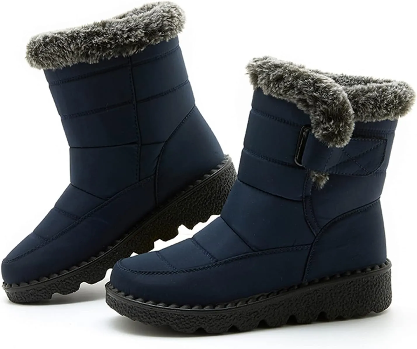 Women's Snow Boots Womens Ankle Boots with Arch Support for Snow Winter Boots Waterproof Cold Weather Waterproof Walking Boots Women Lightweight Waterproof Womens Boots Wide