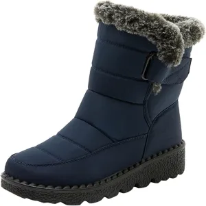 Women's Snow Boots Womens Ankle Boots with Arch Support for Snow Winter Boots Waterproof Cold Weather Waterproof Walking Boots Women Lightweight Waterproof Womens Boots Wide