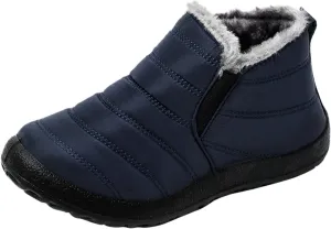 Womens Snowboard Boots Size 8 Womens Boots Winter 2023 Womens Slip on Winter Boots Tall Womens Waterproof Boots Hiking Botas Negras De Invierno De Mujer