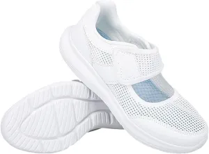Women's Soft Orthopedic Shoes Breathable Woven Go Walking Slip On Foam Shoes Arch Support Hands Walking Casual Shoes