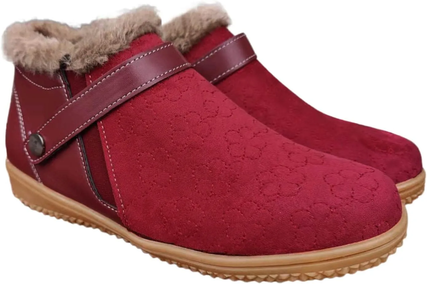 Womens Tall Winter Boots Waterproof Insulated Women's Tall Snow Boots Waterproof Fur Boots for Women Winter Ankle Women's Black Brown Tan Grey Winter Snow Boots Botas De Invierno Para Mujer