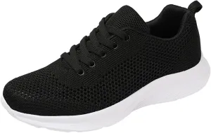 Womens Walking Shoes Lace Up Lightweight Memory Foam Cheer Mens Running Shoes Sports Shoes Casual Slip On Sneakers Platform Tennis Shoe Trainers Shoe