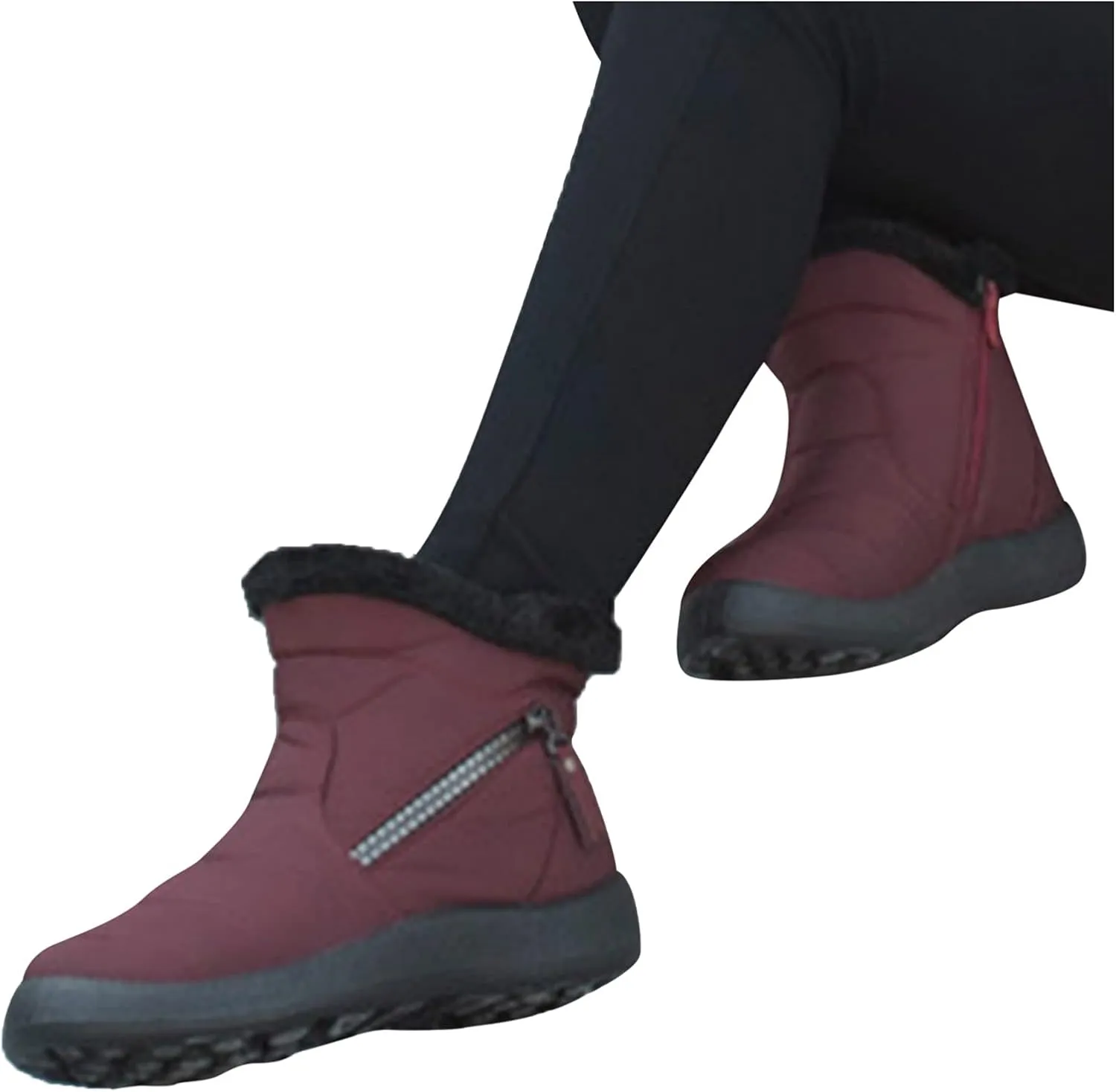 Womens Waterproof Winter Boots Size 9 Winter Snow Boots Women 2023 Womens Winter Booties Winter Boot Women Womens Winter Hiking Boots