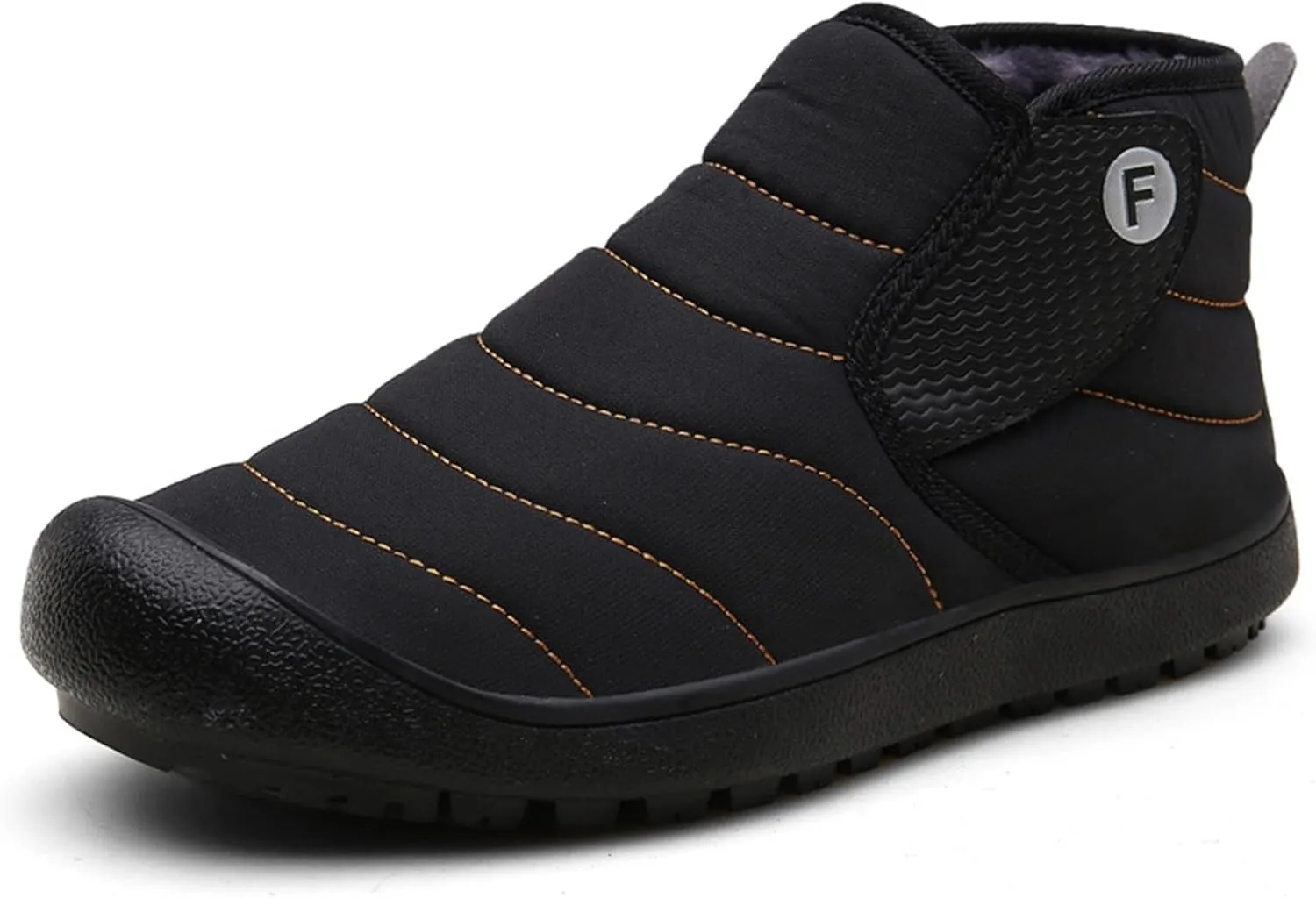 Women's Winter Boots Wide Width Snow Boots Slip On Womens Warm Ankle Barefoot Shoes Grounded Footwear Hiking Mens Casual Shoes Men Winter Booties