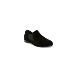 York Black Suede Me Too Shootie