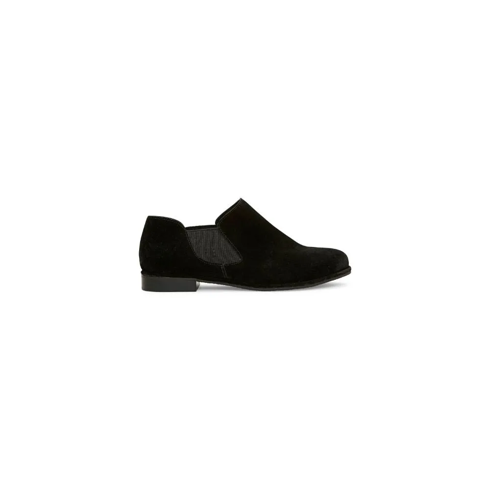 York Black Suede Me Too Shootie